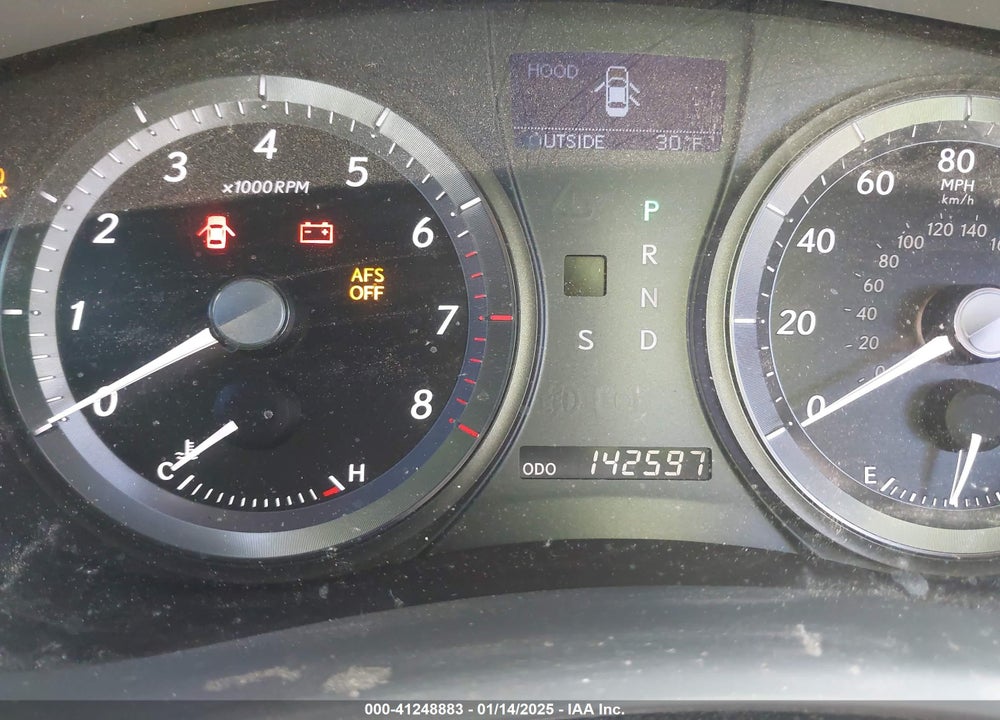 2008 LEXUS ES VIN: JTHBJ46GX82233139