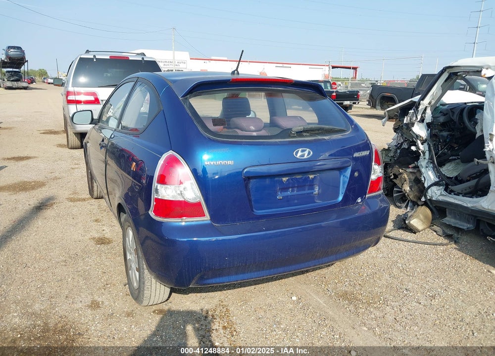 2010 HYUNDAI ACCENT GS VIN: KMHCM3AC0AU149476
