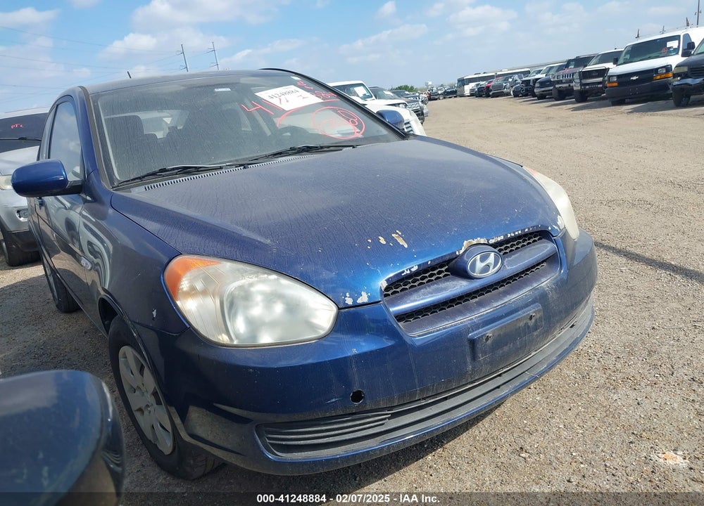 2010 HYUNDAI ACCENT GS VIN: KMHCM3AC0AU149476