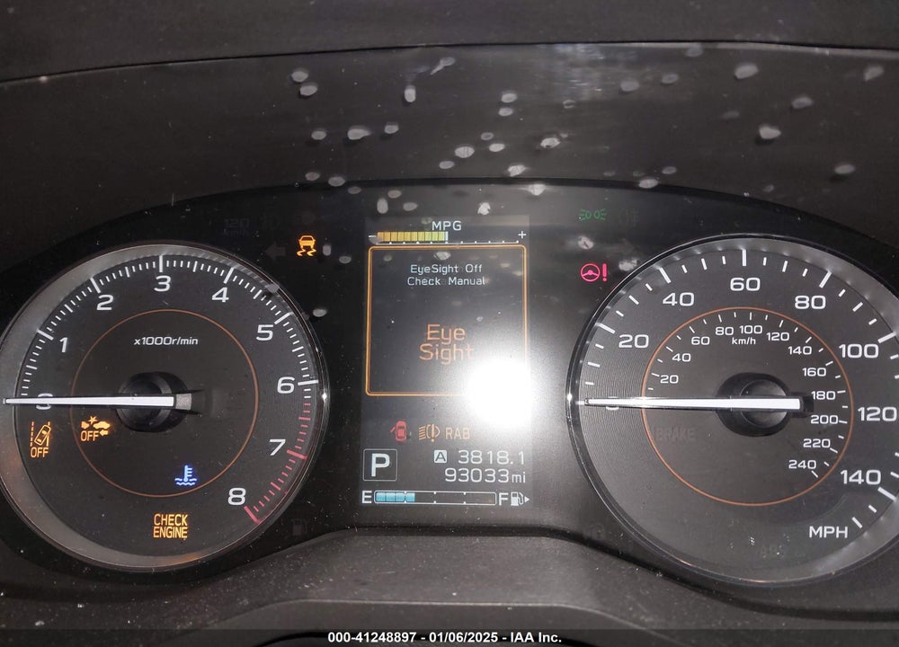 2019 SUBARU CROSSTREK 2.0I LIMITED VIN: JF2GTAMC5K8393788