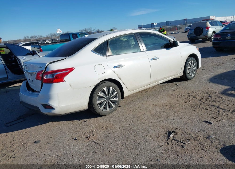 2017 NISSAN SENTRA SV VIN: 3N1AB7AP5HY319210