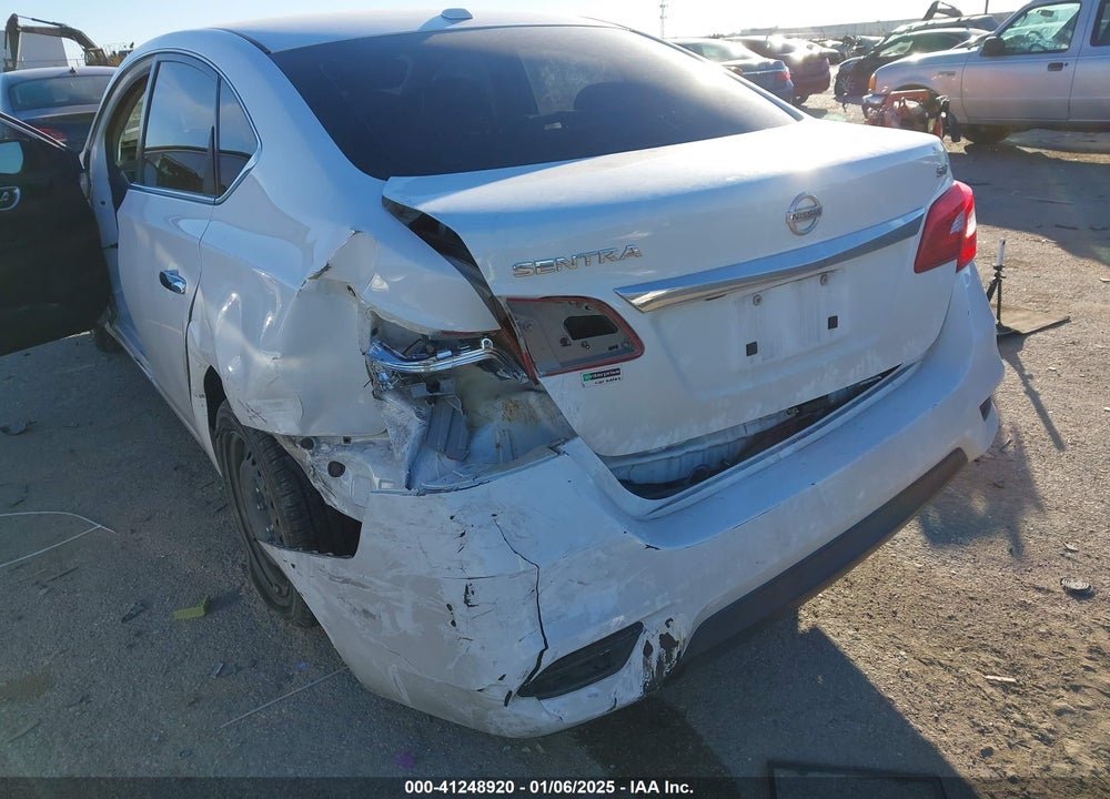 2017 NISSAN SENTRA SV VIN: 3N1AB7AP5HY319210