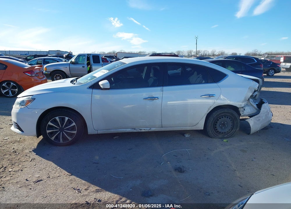 2017 NISSAN SENTRA SV VIN: 3N1AB7AP5HY319210