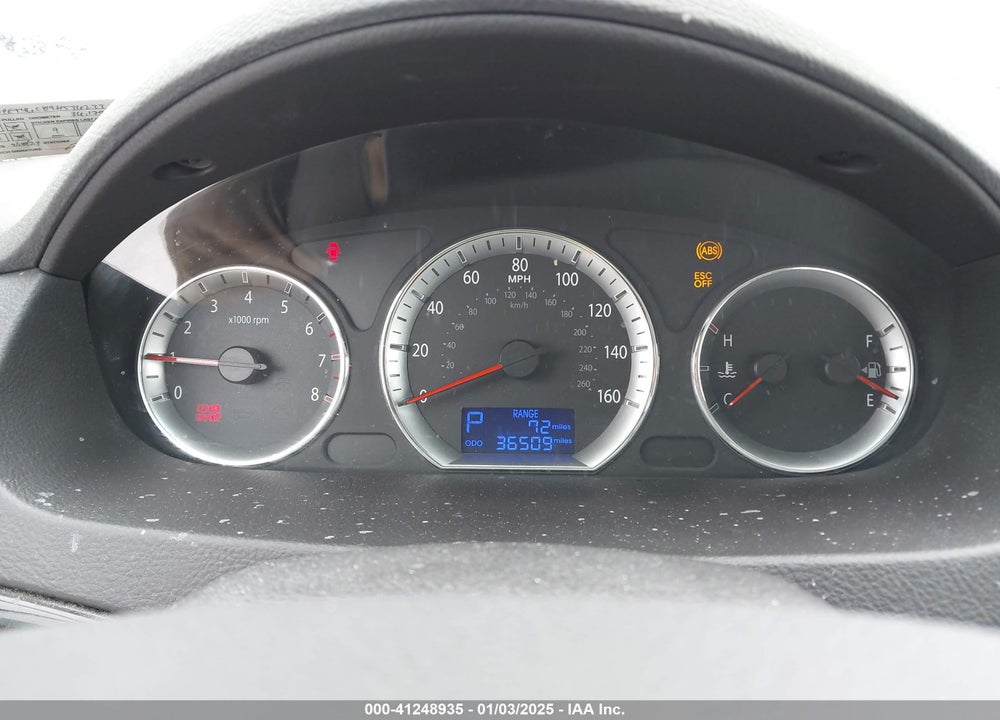 2009 HYUNDAI SONATA VIN: 5NPET46C89H536233