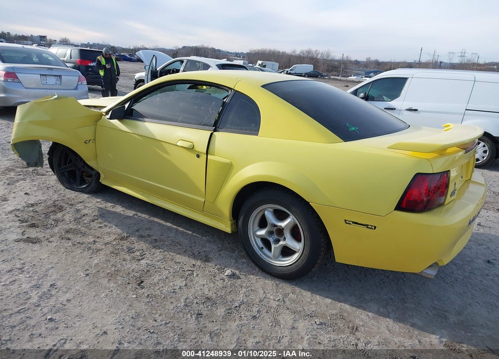 2001 FORD MUSTANG GT VIN: 1FAFP42X01F154641