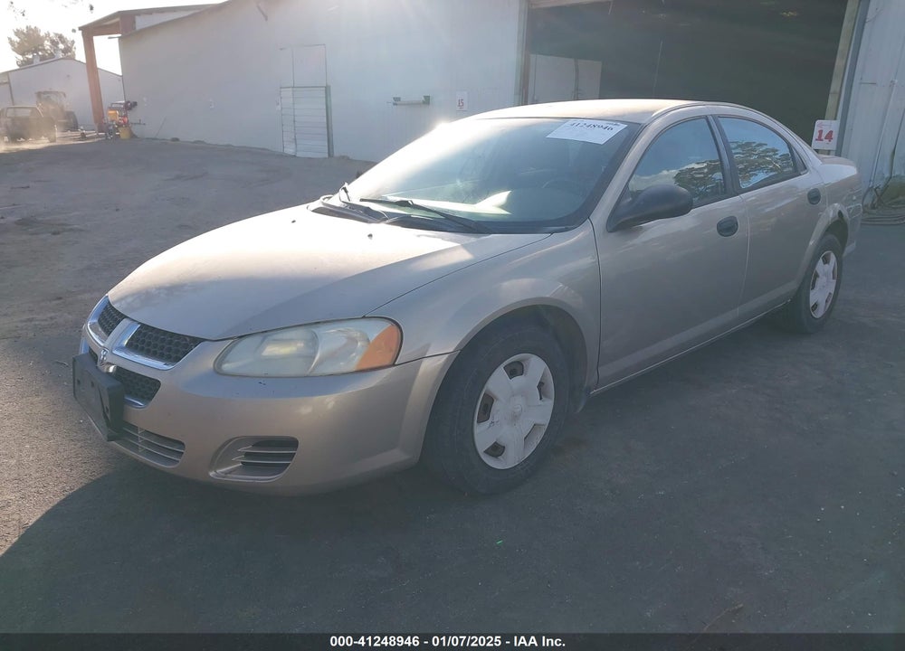 2004 DODGE STRATUS SE VIN: 1B3EL36X64N107681