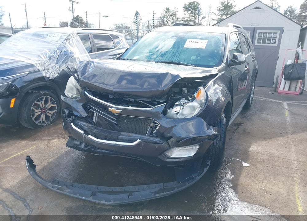 2016 CHEVROLET EQUINOX LT VIN: 2GNALCEK2G6201057