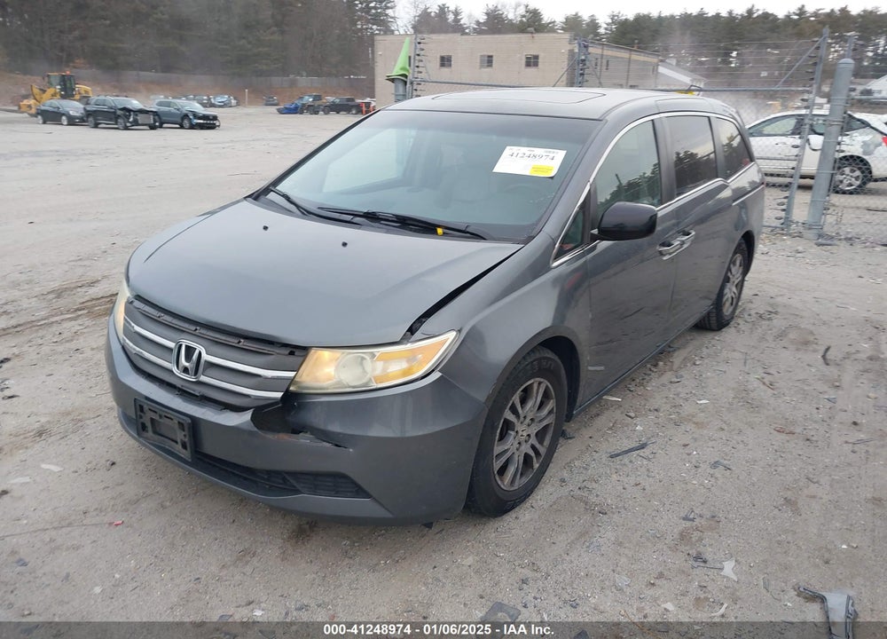 2011 HONDA ODYSSEY EX-L VIN: 5FNRL5H69BB052204
