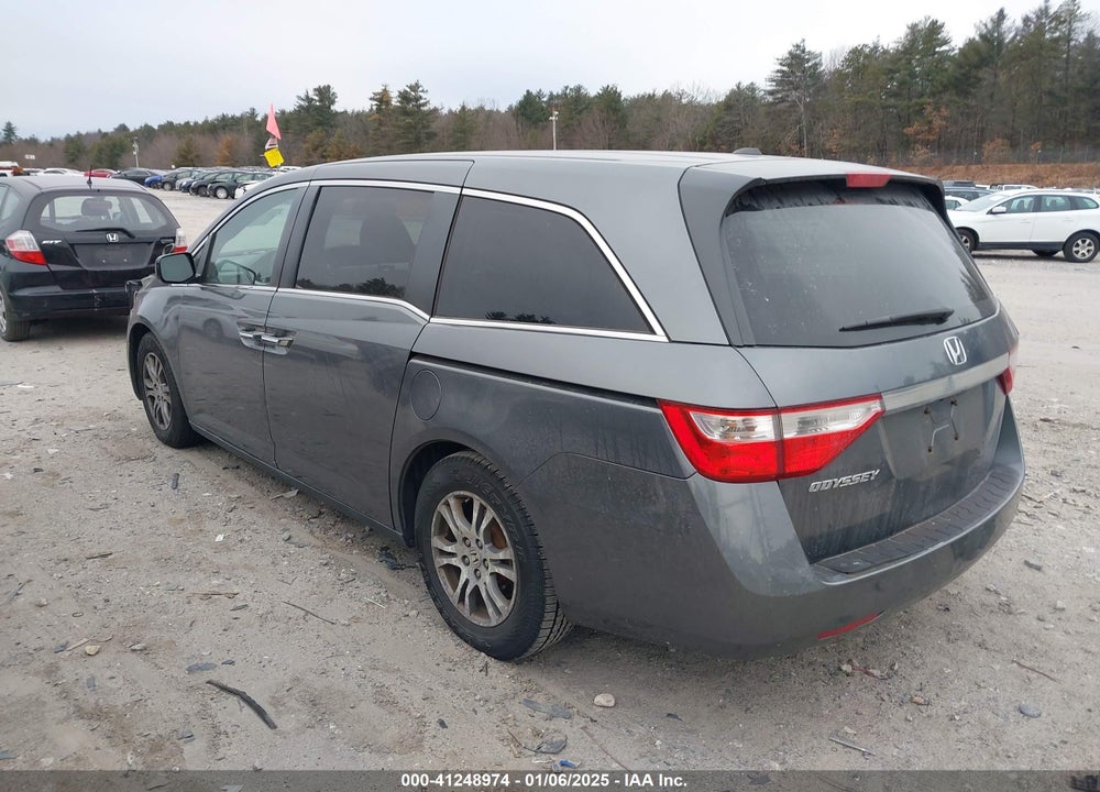 2011 HONDA ODYSSEY EX-L VIN: 5FNRL5H69BB052204