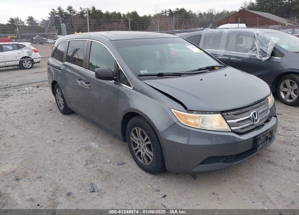 2011 HONDA ODYSSEY EX-L VIN: 5FNRL5H69BB052204