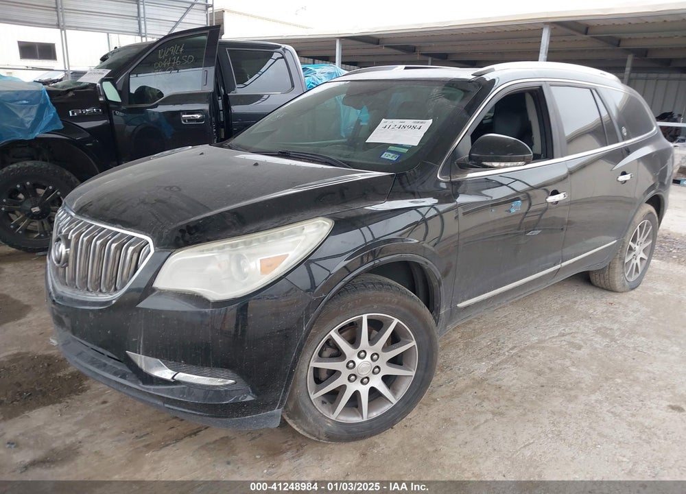 2016 BUICK ENCLAVE LEATHER VIN: 5GAKRBKD9GJ167358