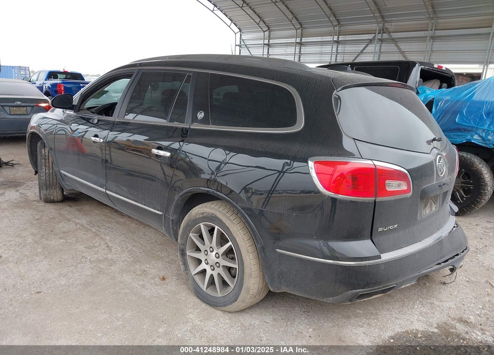 2016 BUICK ENCLAVE LEATHER VIN: 5GAKRBKD9GJ167358
