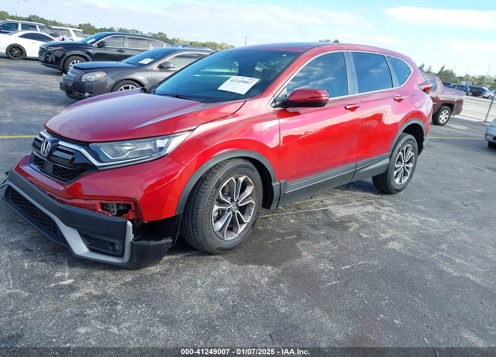 2022 HONDA CR-V 2WD EX VIN: 5J6RW1H5XNA020103