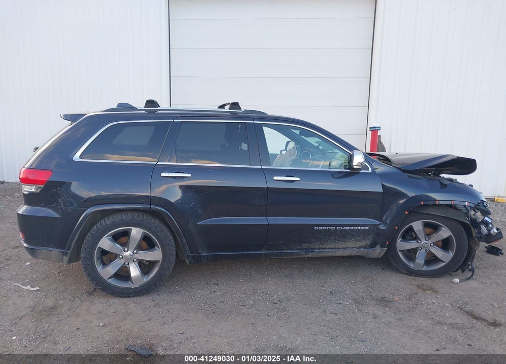 2014 JEEP GRAND CHEROKEE OVERLAND VIN: 1C4RJFCG0EC492406