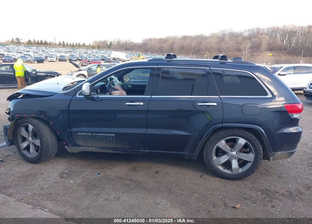 2014 JEEP GRAND CHEROKEE OVERLAND VIN: 1C4RJFCG0EC492406