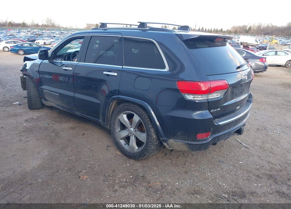 2014 JEEP GRAND CHEROKEE OVERLAND VIN: 1C4RJFCG0EC492406