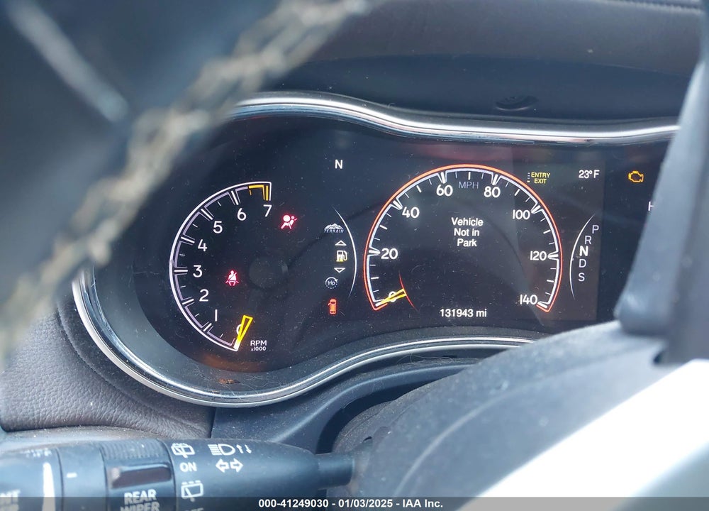 2014 JEEP GRAND CHEROKEE OVERLAND VIN: 1C4RJFCG0EC492406