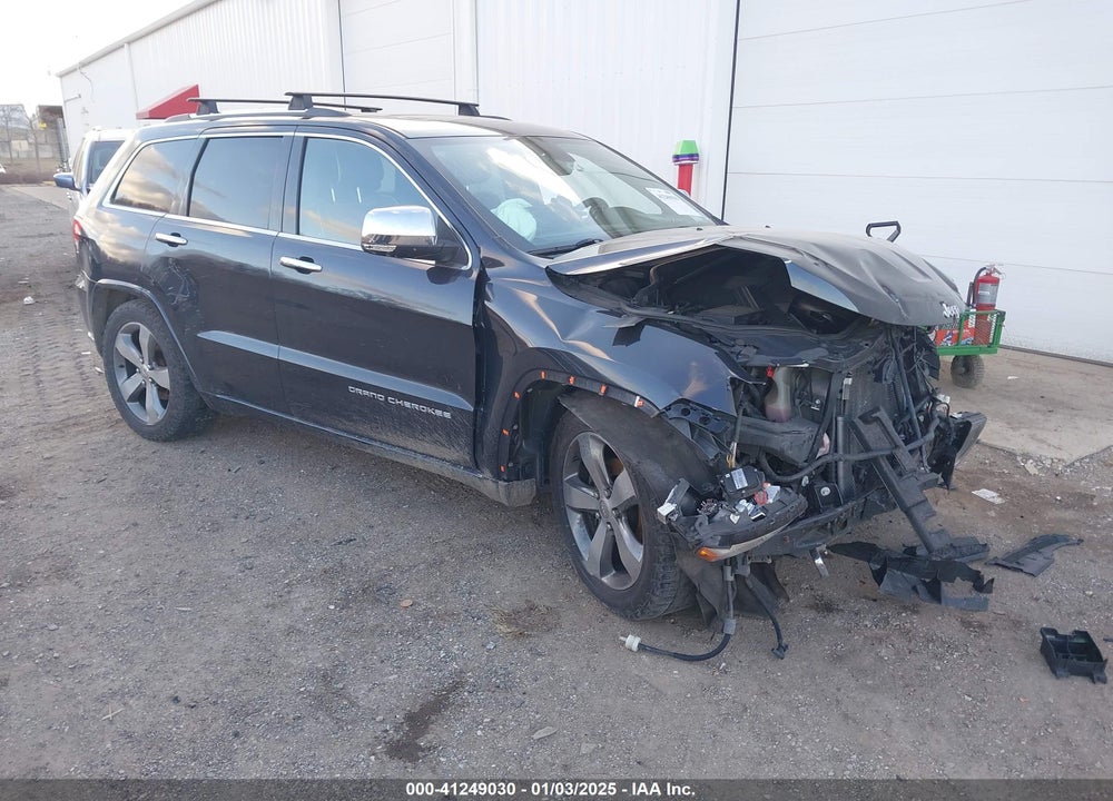 2014 JEEP GRAND CHEROKEE OVERLAND VIN: 1C4RJFCG0EC492406