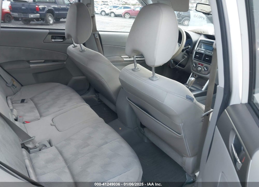 2009 SUBARU FORESTER 2.5X VIN: JF2SH63699H723396