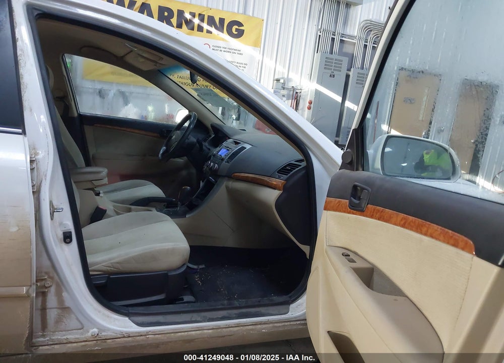 2009 HYUNDAI SONATA VIN: 5NPET46C99H535334