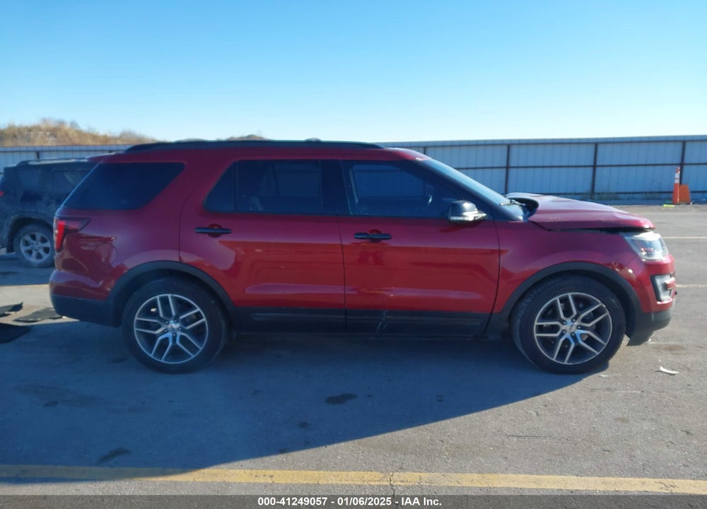2017 FORD EXPLORER SPORT VIN: 1FM5K8GTXHGA03615