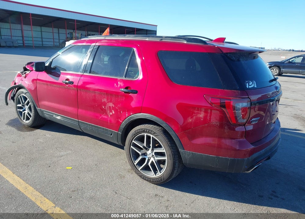 2017 FORD EXPLORER SPORT VIN: 1FM5K8GTXHGA03615