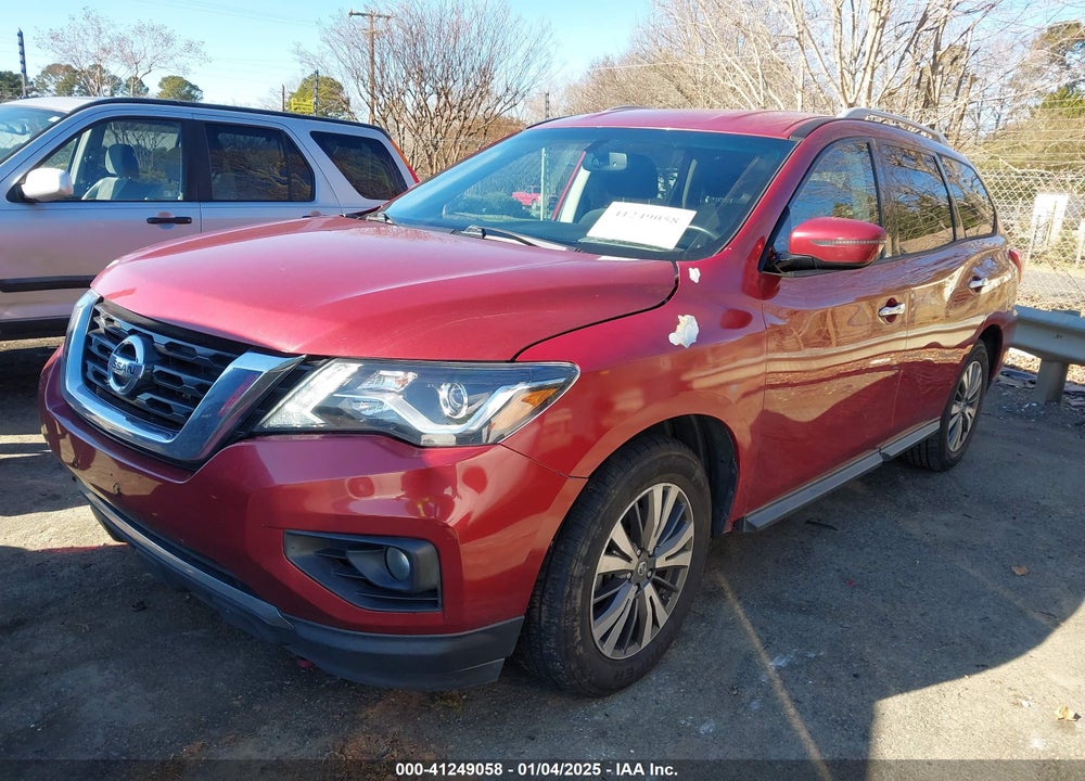 2017 NISSAN PATHFINDER PLATINUM/S/SL/SV VIN: 5N1DR2MN2HC604535
