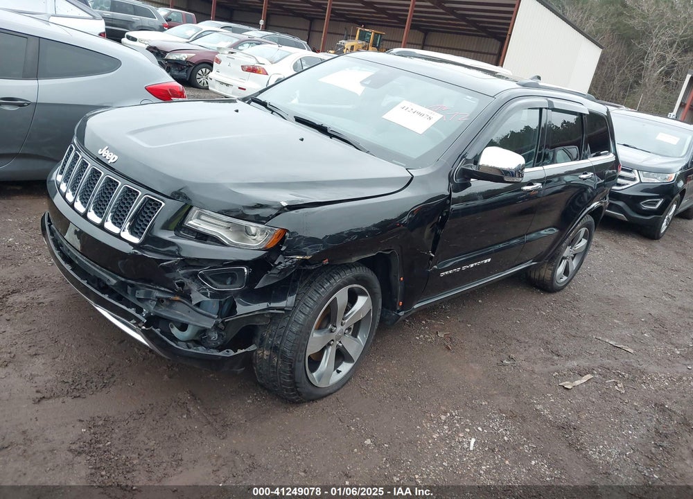 2015 JEEP GRAND CHEROKEE OVERLAND VIN: 1C4RJFCG9FC807172