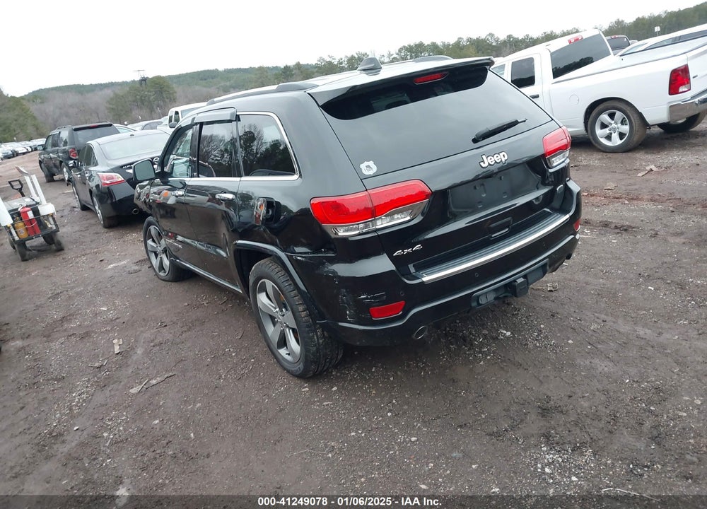 2015 JEEP GRAND CHEROKEE OVERLAND VIN: 1C4RJFCG9FC807172