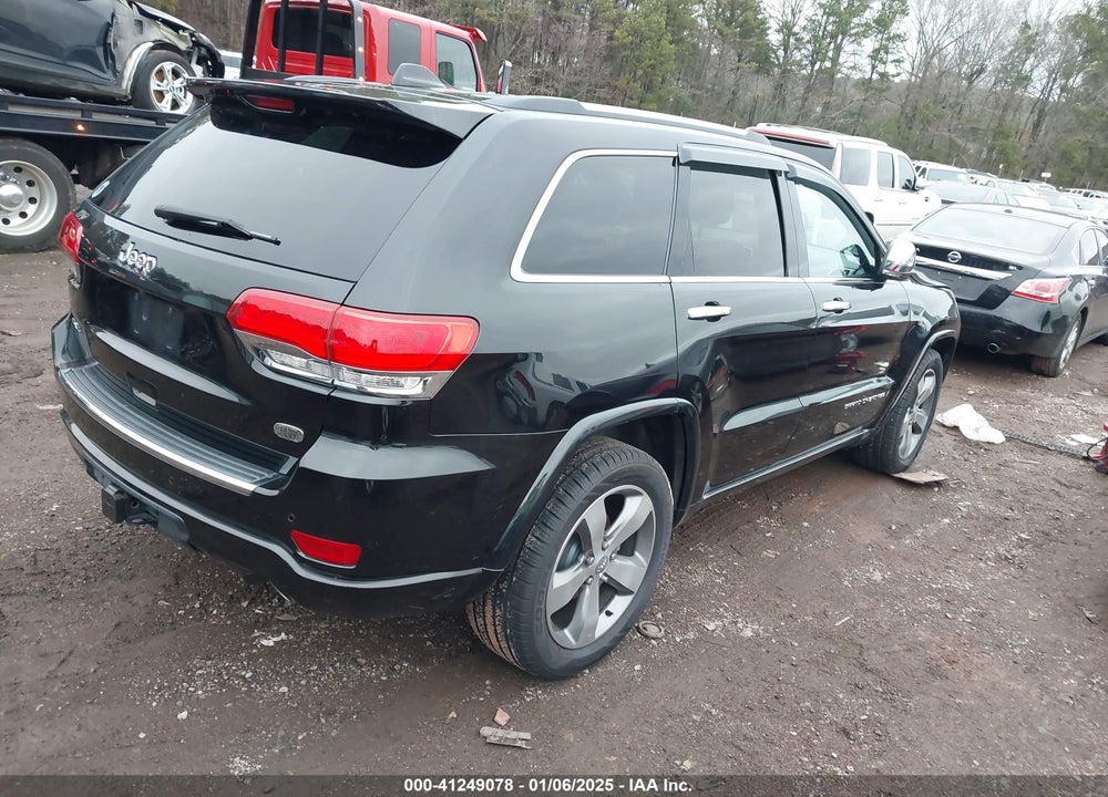 2015 JEEP GRAND CHEROKEE OVERLAND VIN: 1C4RJFCG9FC807172