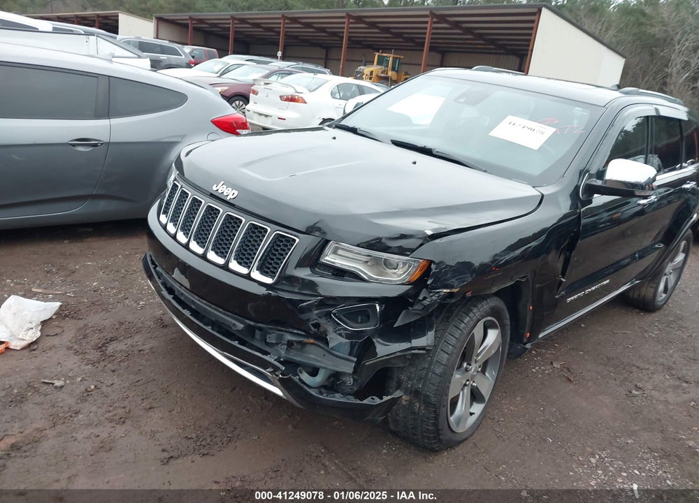 2015 JEEP GRAND CHEROKEE OVERLAND VIN: 1C4RJFCG9FC807172