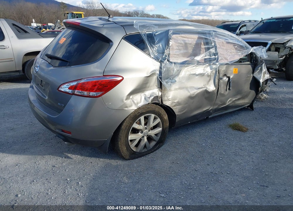 2012 NISSAN MURANO S VIN: JN8AZ1MW8CW224377