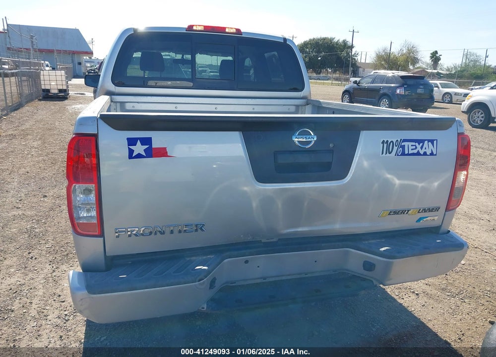2017 NISSAN FRONTIER VIN: 1N6DD0ER8HN738394
