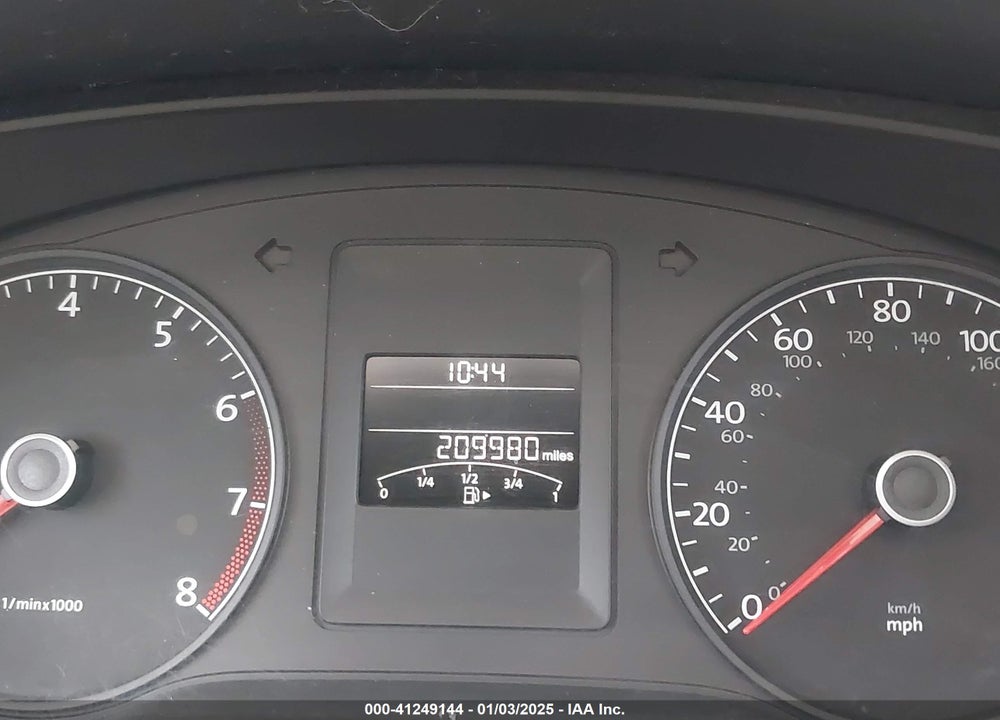 2011 VOLKSWAGEN JETTA 2.0L S VIN: 3VW2K7AJ9BM357919