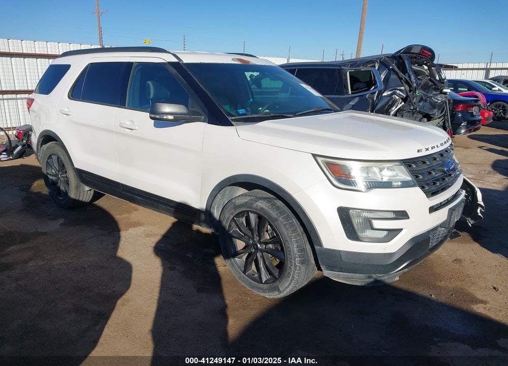 2017 FORD EXPLORER XLT VIN: 1FM5K7D80HGA22345