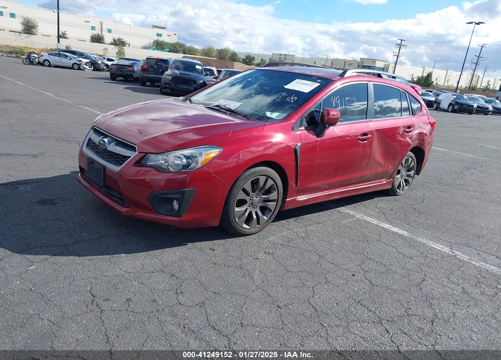 2014 SUBARU IMPREZA 2.0I SPORT PREMIUM VIN: JF1GPAL60E8252930