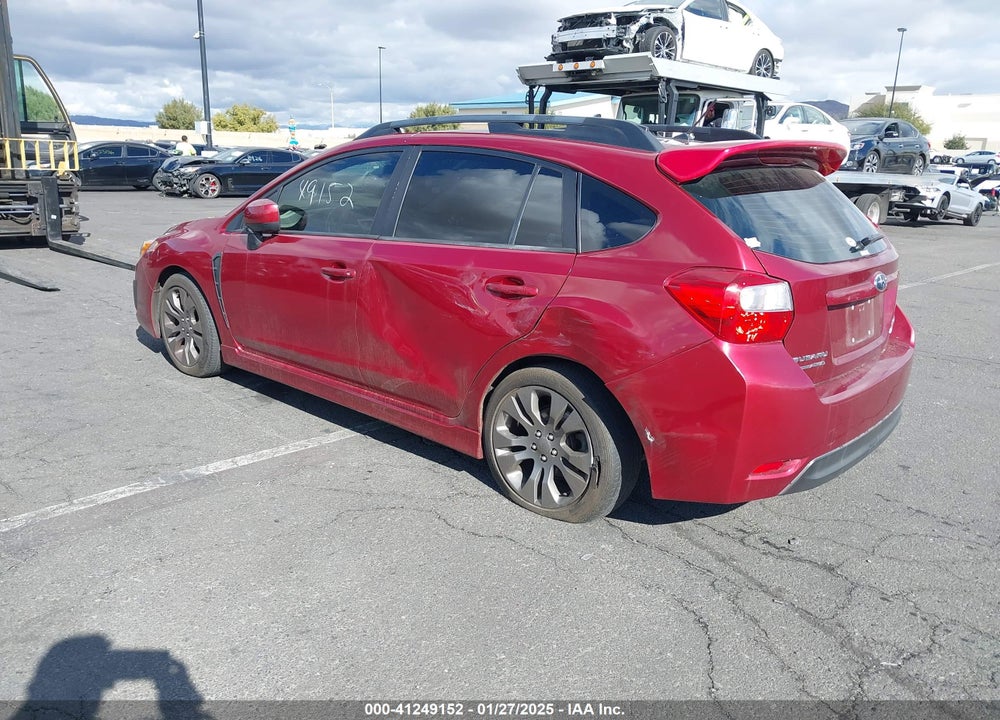 2014 SUBARU IMPREZA 2.0I SPORT PREMIUM VIN: JF1GPAL60E8252930