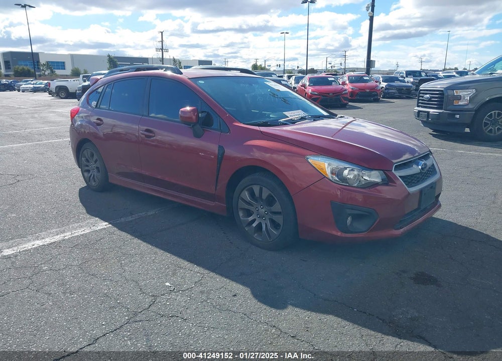 2014 SUBARU IMPREZA 2.0I SPORT PREMIUM VIN: JF1GPAL60E8252930