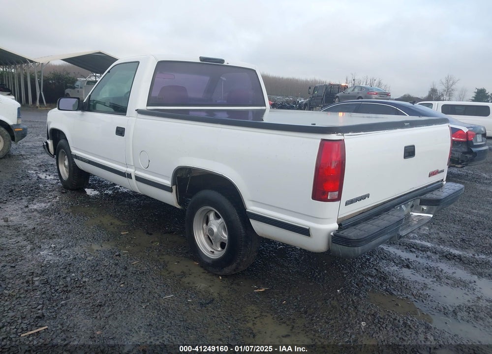 1997 GMC SIERRA 1500 SL WIDESIDE CMI VIN: 1GTEC14W5VZ507268