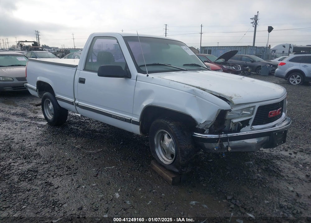 1997 GMC SIERRA 1500 SL WIDESIDE CMI VIN: 1GTEC14W5VZ507268