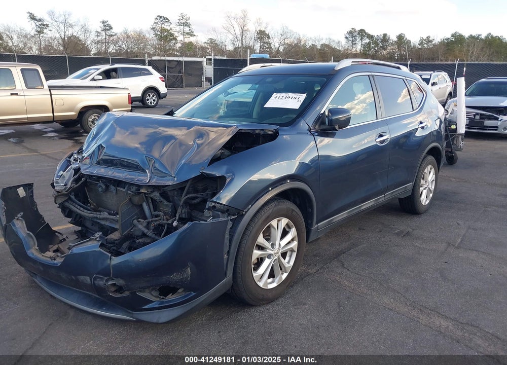 2016 NISSAN ROGUE S/SL/SV VIN: 5N1AT2MV5GC796519