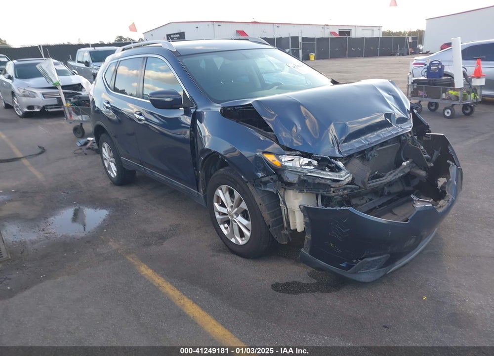2016 NISSAN ROGUE S/SL/SV VIN: 5N1AT2MV5GC796519