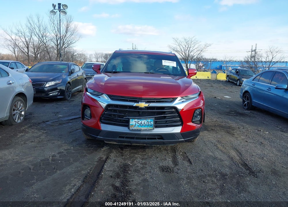 2022 CHEVROLET BLAZER VIN: 3GNKBLR40NS163877