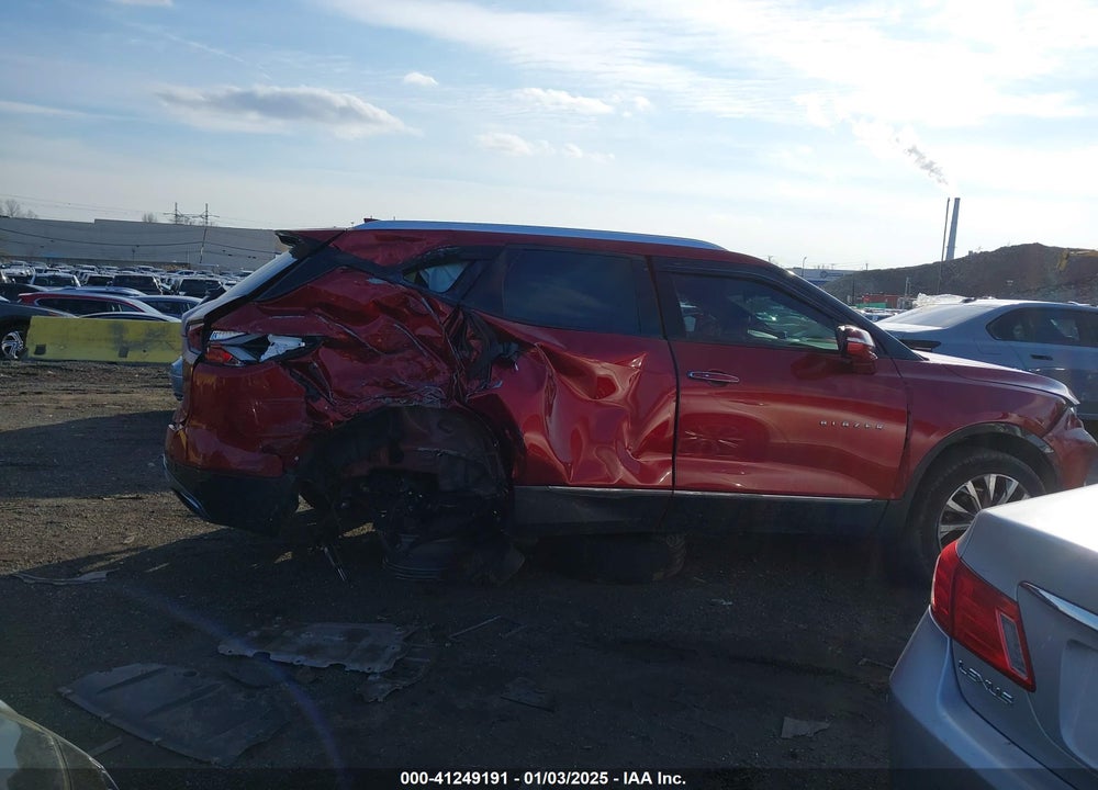 2022 CHEVROLET BLAZER VIN: 3GNKBLR40NS163877