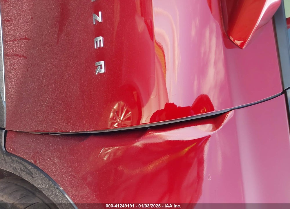 2022 CHEVROLET BLAZER VIN: 3GNKBLR40NS163877