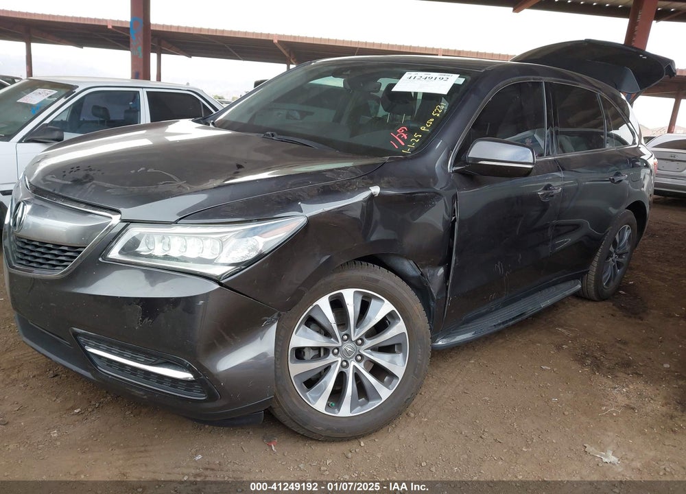 2016 ACURA MDX TECHNOLOGY   WATCH PLUS PACKAGES/TECHNOLOGY PACKAGE VIN: 5FRYD3H41GB015231