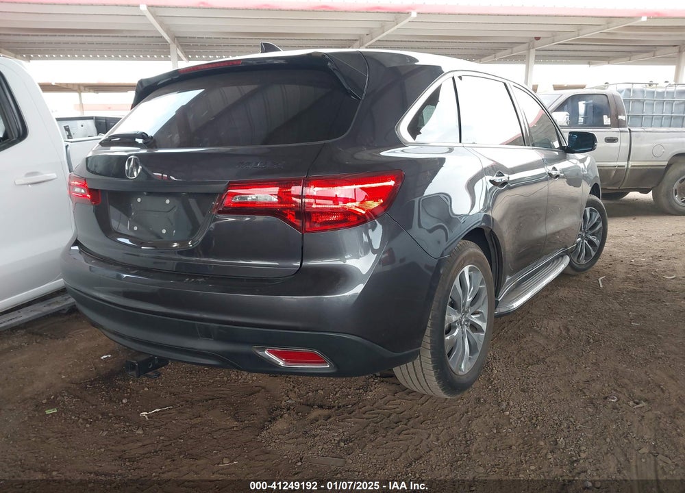 2016 ACURA MDX TECHNOLOGY   WATCH PLUS PACKAGES/TECHNOLOGY PACKAGE VIN: 5FRYD3H41GB015231