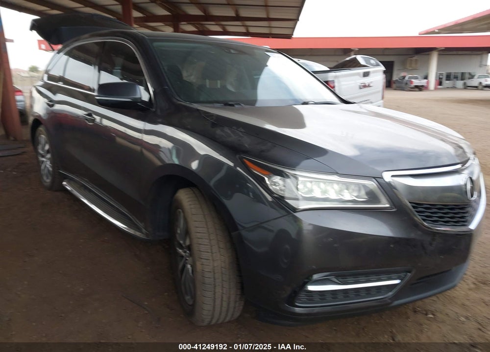2016 ACURA MDX TECHNOLOGY   WATCH PLUS PACKAGES/TECHNOLOGY PACKAGE VIN: 5FRYD3H41GB015231