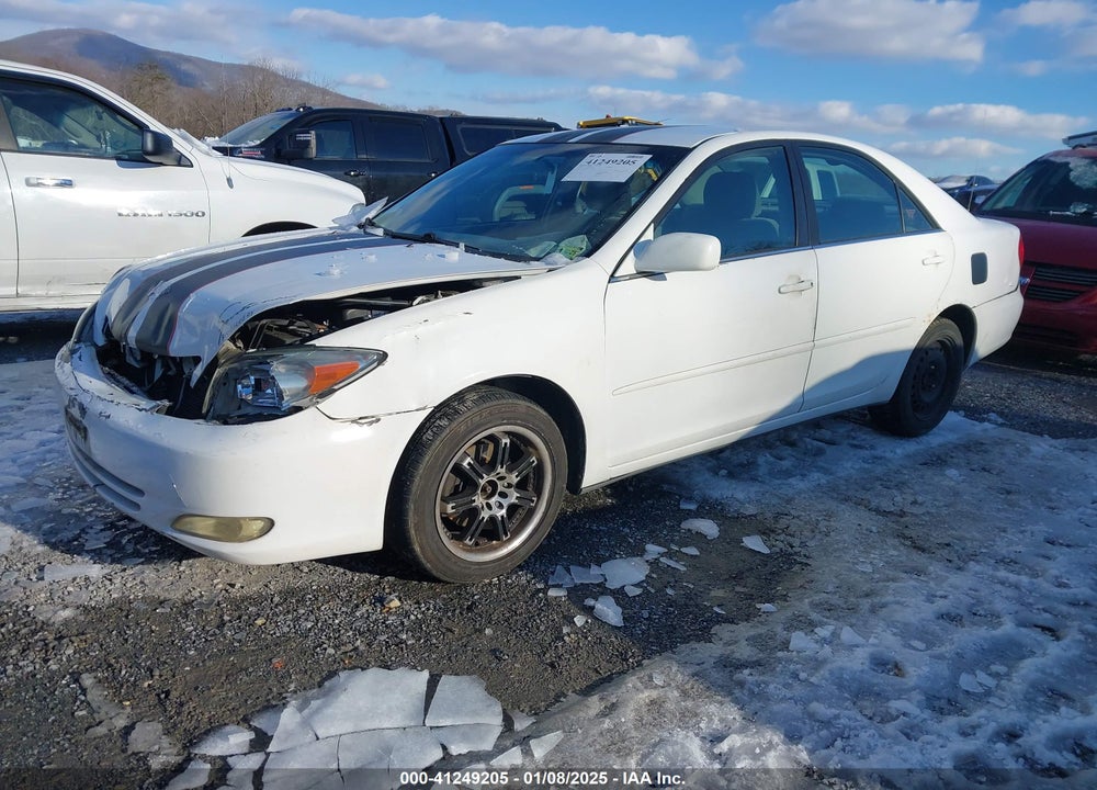 2004 TOYOTA CAMRY LE VIN: 4T1BE32K44U281224