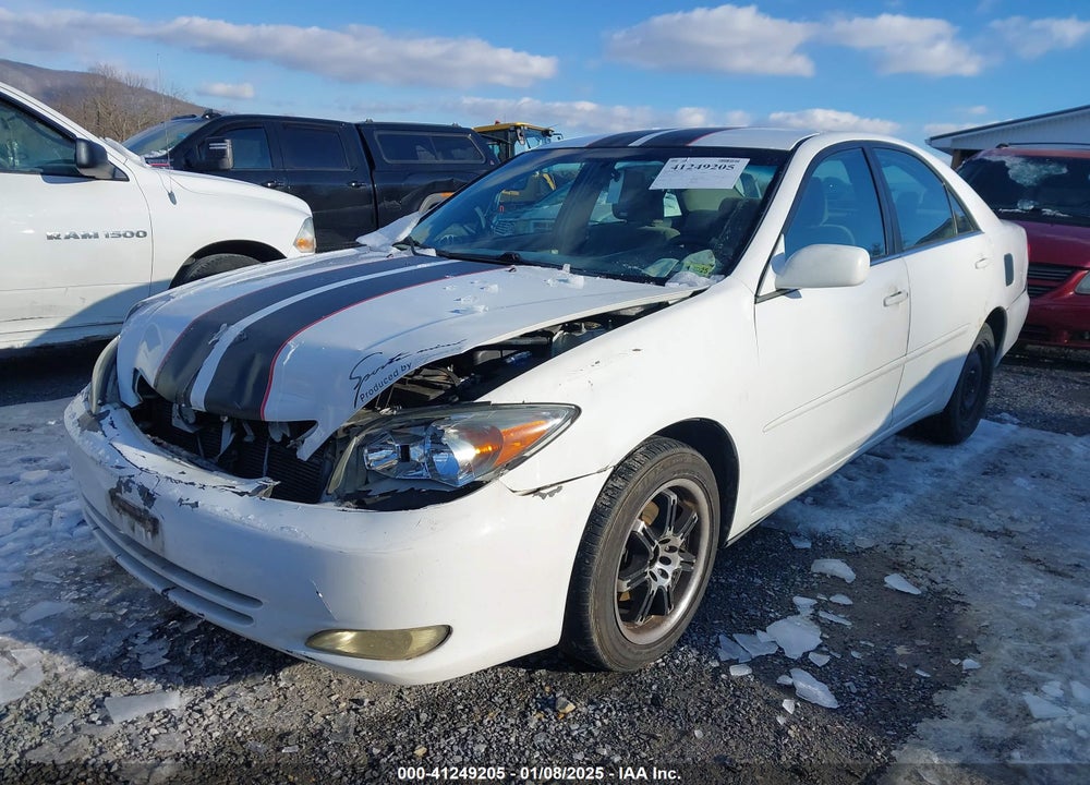 2004 TOYOTA CAMRY LE VIN: 4T1BE32K44U281224